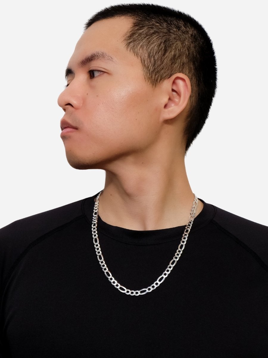 6.8MM Figaro Chain - 22" Length - GLIMMERYN