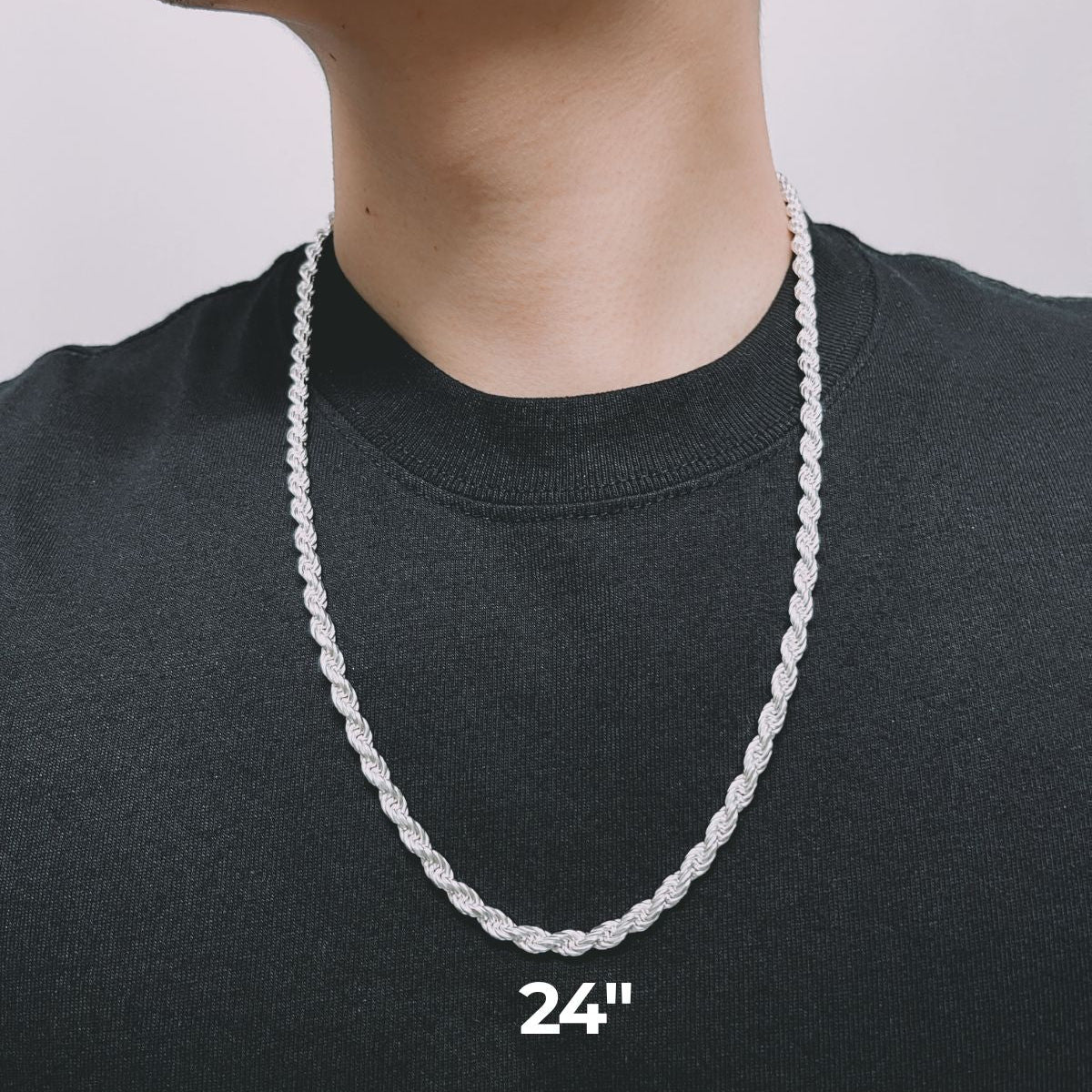 5MM Diamond - Cut Rope Chain - GLIMMERYN