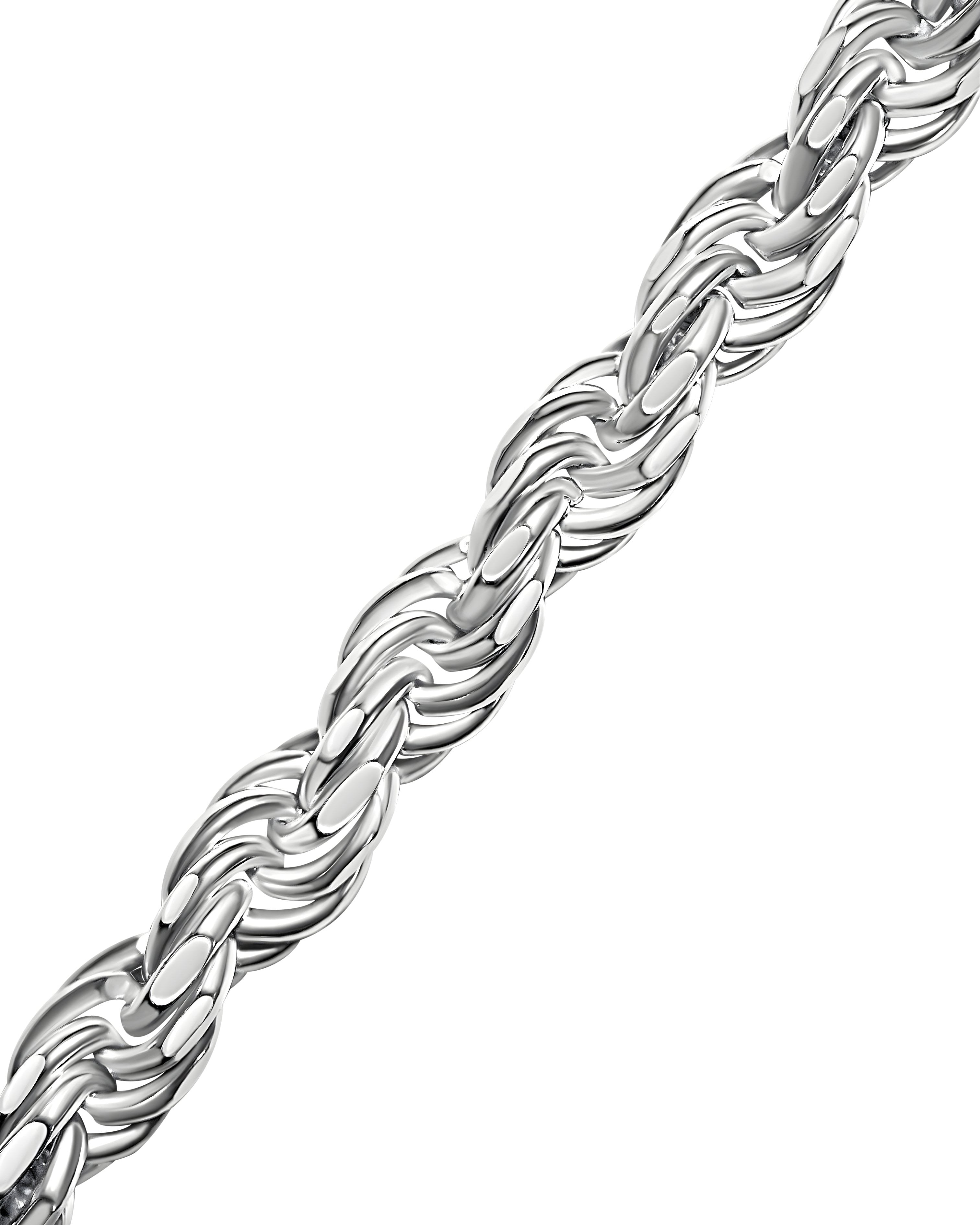 5MM Diamond-Cut Rope Chain - 22" Length