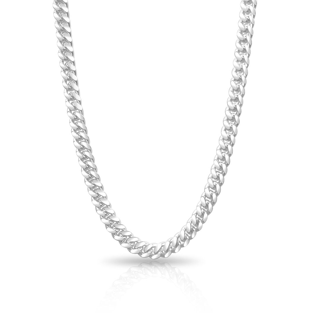 7.5MM Miami Cuban - 22" Length - GLIMMERYN
